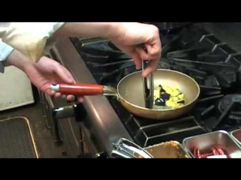 冷製パスタ　茄子とトマトソース 2013