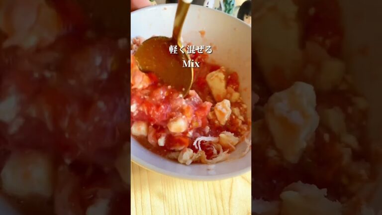 【超簡単！丸ごとトマトのチーズ焼き】#shorts