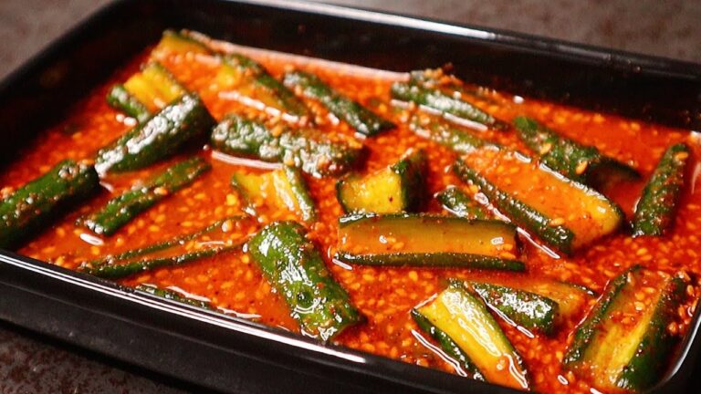 【漬けるだけ】きゅうりがマジでヤバいほど旨くなる漬けを教えます『きゅうりキムチ(オイキムチ)』の作り方