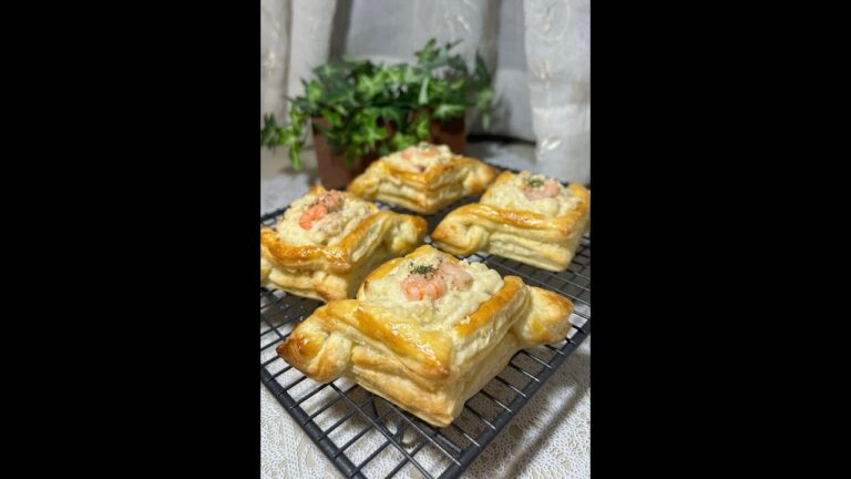 エビグラタンデニッシュ成形