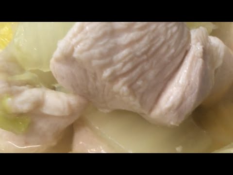 【寒い夜に絶品】鶏むね肉と白菜のトロトロ塩鍋