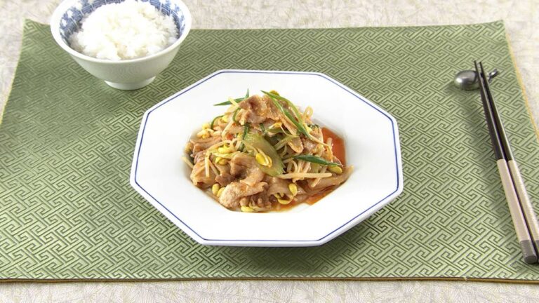 【DAIGOも台所】豚肉ともやしの炒めもの｜節約のもやし大活躍レシピ♪