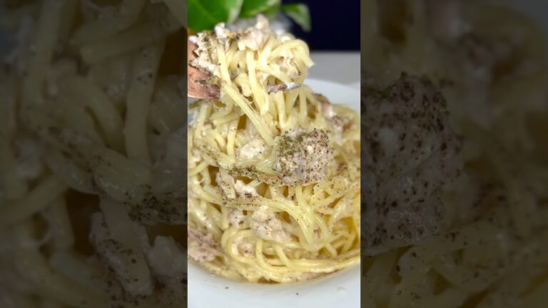 レンジで完成！絶品ツナクリームパスタ！！#レシピ　#レンジ飯