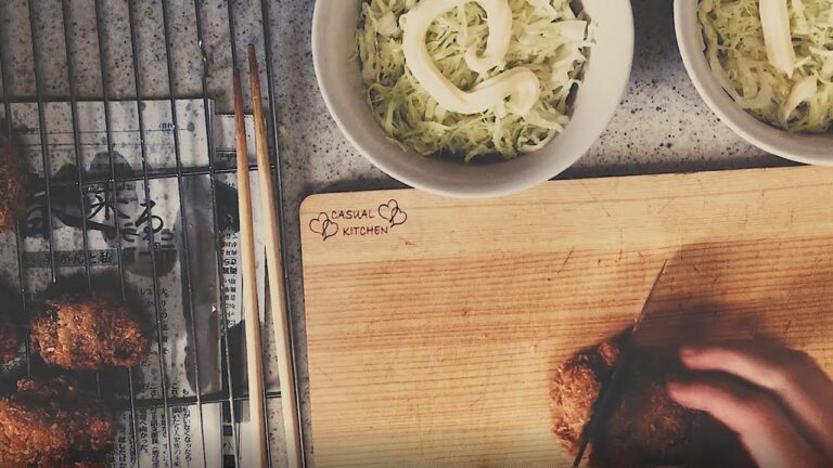 【ソースカツ丼】余った豚コマで無理やり作るレシピ