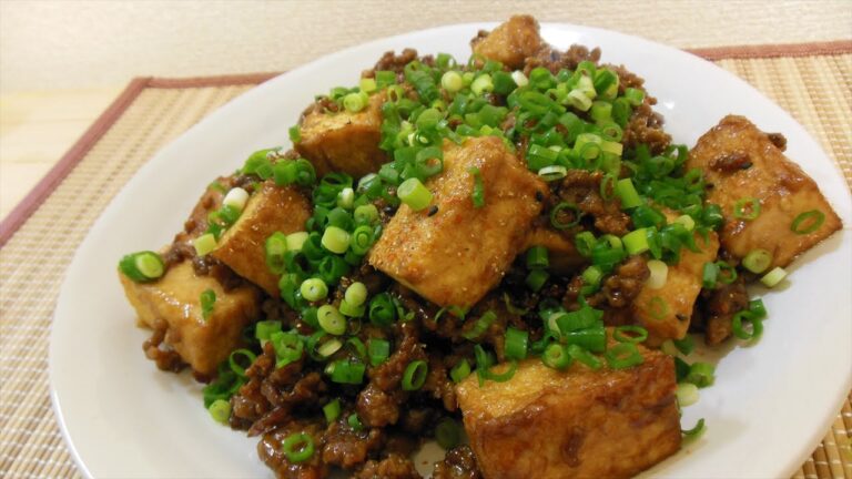【簡単レシピ】厚揚げとひき肉のとろとろ炒めの作り方【ご飯がススム】