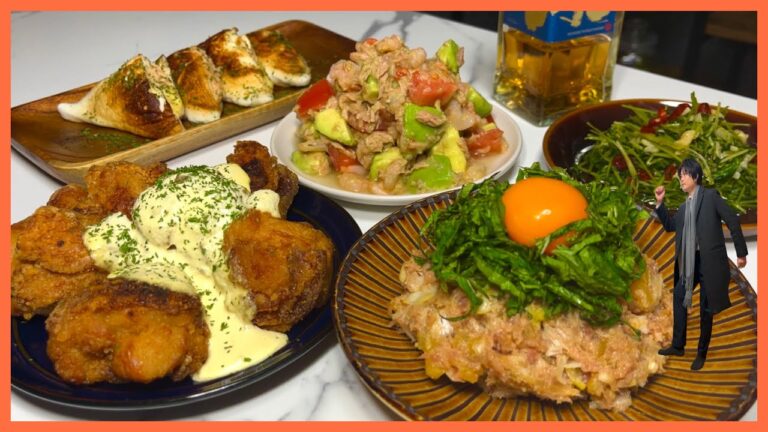 福岡出張から帰宅後に作るバリうまいおつまみ5品！！！【サラリーマンおつまみ】