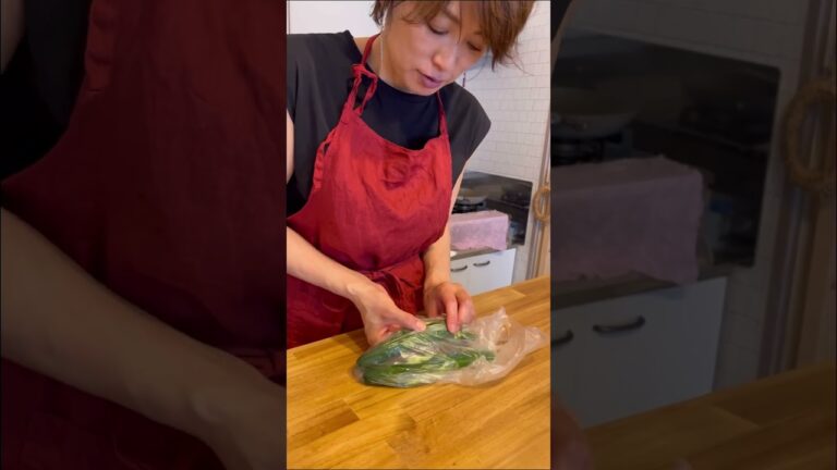 ＼パパッとあと一品／たたき胡瓜とちりめんナムル レシピはコメント欄に記載 #shorts