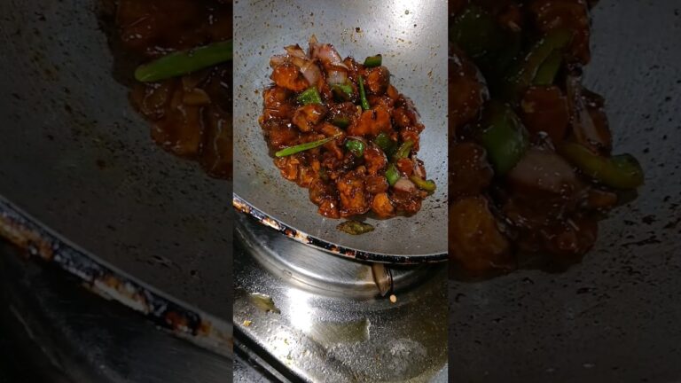 chilli mushroom recipe #youtubeshorts #healthy bengali recipe #newrecipe #viralvideo