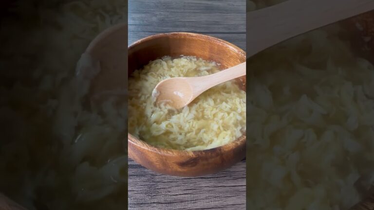 【ふわふわ卵スープ】とっても簡単！5分で出来る卵スープの作り方！egg soup #shorts