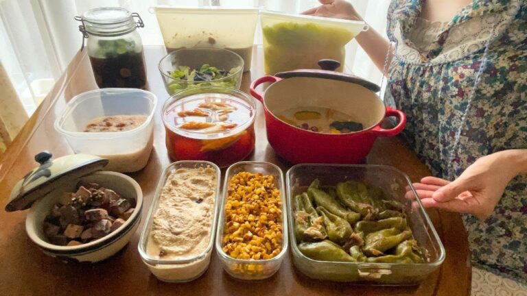 夏バテ防止になる簡単和食作り置き【アレンジ自在１０品】