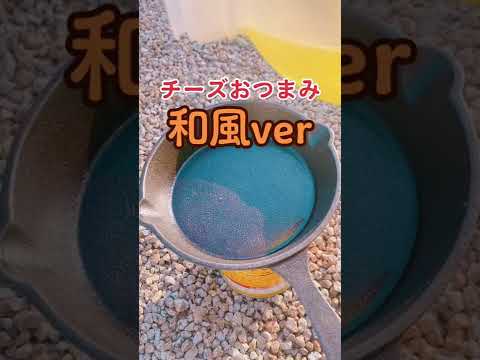 【キャンプ飯】絶品グルメ！チーズおつまみ和風ver #shorts