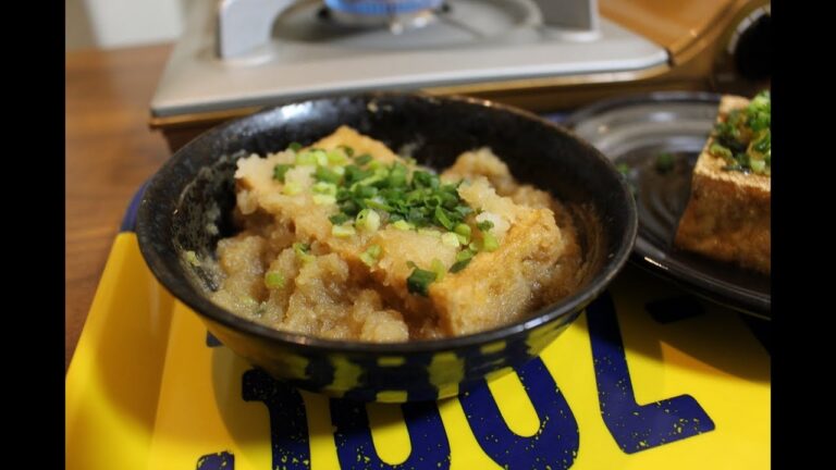 【料理大好き！ No.003】 揚げ出し豆腐のような？