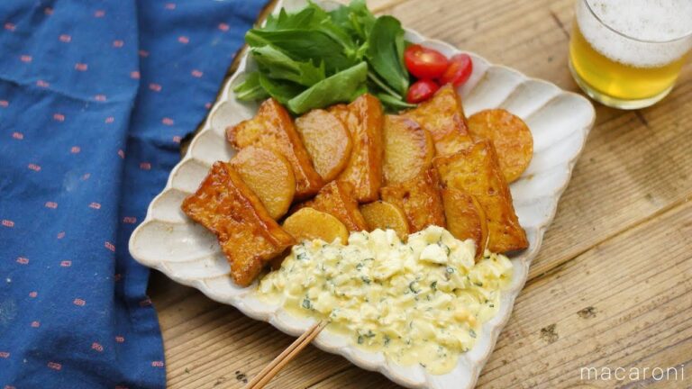 【おつまみごはん】カリッとジューシー！ 厚揚げ 南蛮タルタル の レシピ 作り方