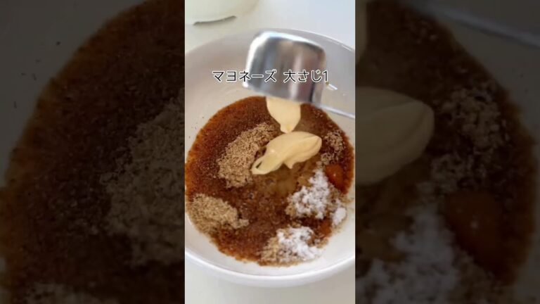 3分で！ピリ辛ごまだれ素麺 #簡単レシピ