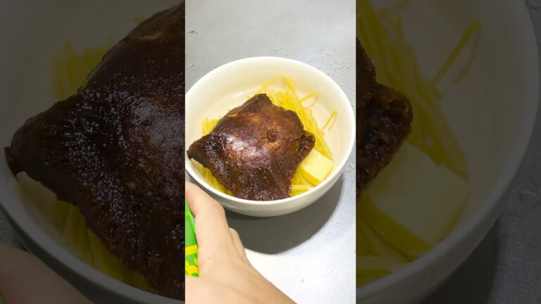 【レンジで簡単】ハンバーグボロネーゼ