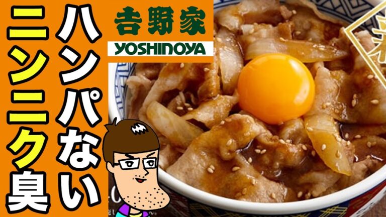 【最臭】吉野家の豚スタミナ丼がヤバ旨で酷い発言する大人。