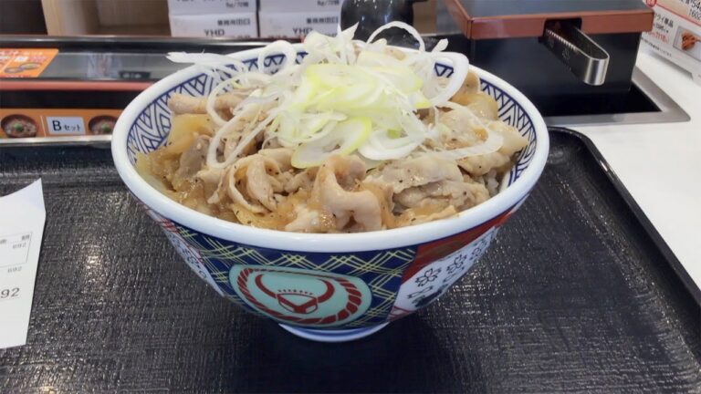 吉野家　ねぎ塩豚丼　大盛