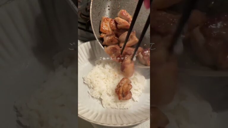 【りん】めちゃくちゃ簡単な超親子丼【料理大学生】