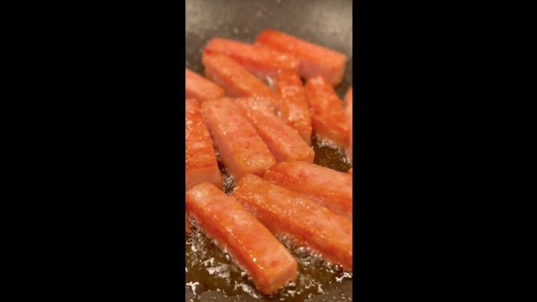 スパムで作る、ゴーヤチャンプルー