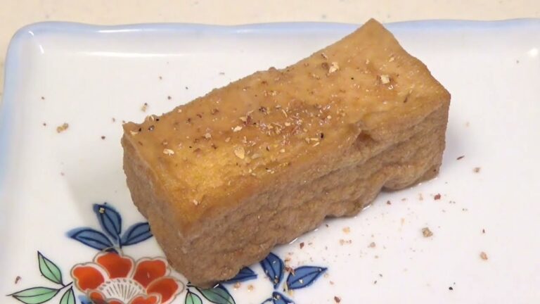 【おばあちゃんの煮物 厚揚げ甘辛煮】