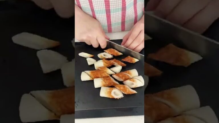 ちくわとナスの甘辛炒め