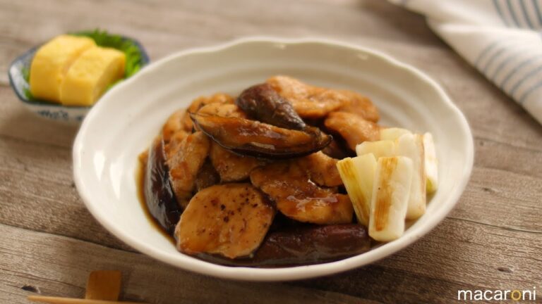 テリうまチャンピオン！鶏むね肉と なすの 蒲焼き のレシピ 作り方