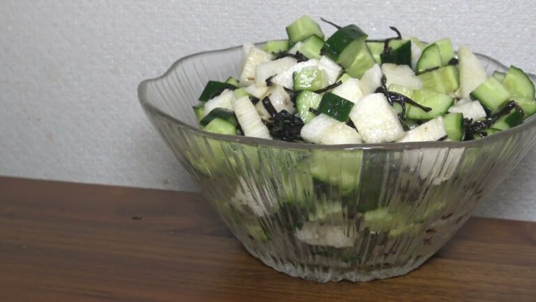 料理家みほ　channel＜長芋と胡瓜の塩昆布あえ＞