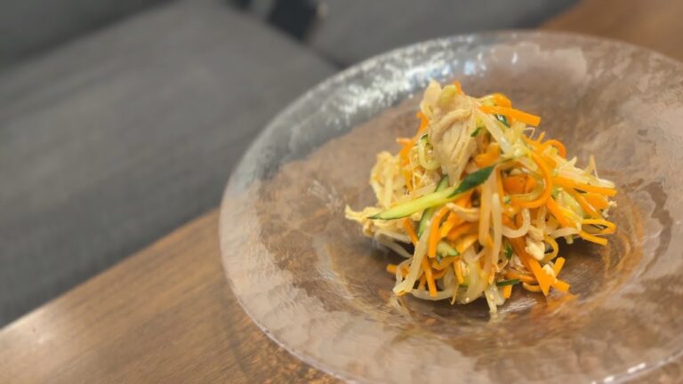 ささみと人参胡瓜のさっぱり中華和え #shorts