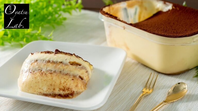 悪魔のティラミス（クリームチーズ使用）/ Tiramisu Recipe (Cream cheese) | Oyatsu Lab.