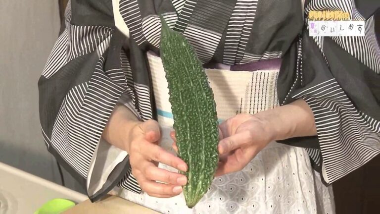 3ゴーヤとゴマの磯辺揚げ ・お料理動画