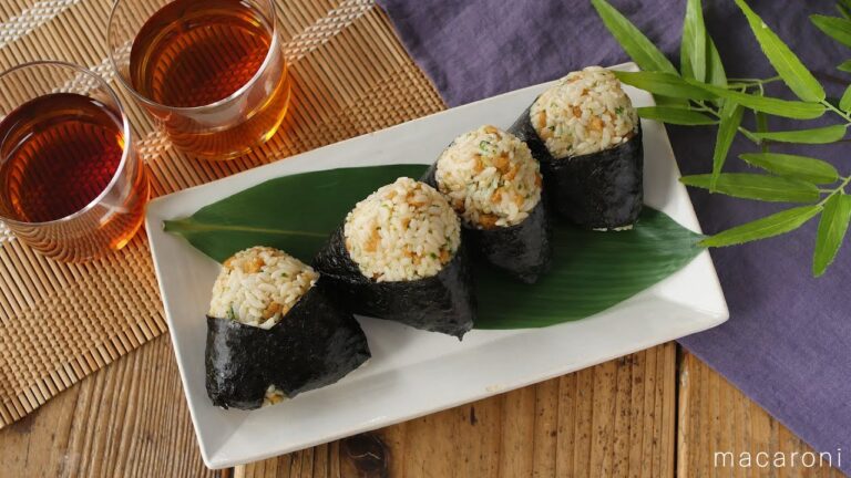 悪魔的おいしさ。天むす風おにぎり