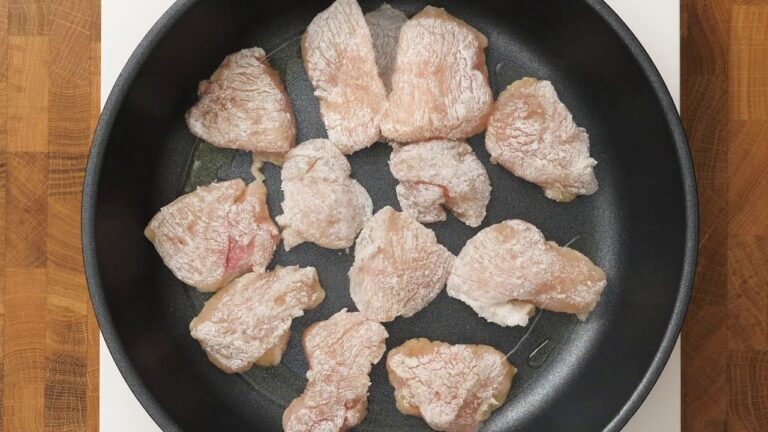 柔らか鶏むね肉となすのチリソース