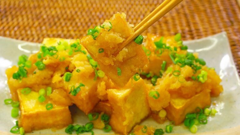 お肉不使用！厚揚げのみぞれ生姜煮