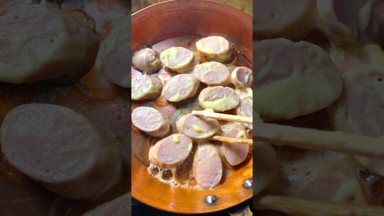 魚肉ソーセージ 最強レシピ #shorts