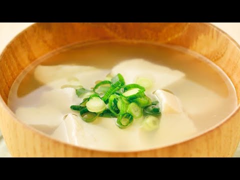 くずし豆腐のお吸い物の作り方│日本自然発酵レシピ