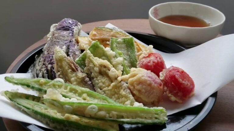Summer Tempura Japanese Cooking at Home 夏野菜の天ぷら