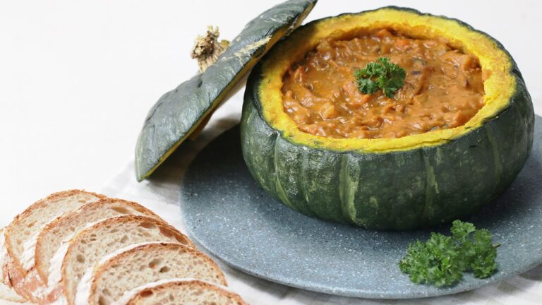 おもてなしに♪ まるごとかぼちゃの夏野菜カレー
