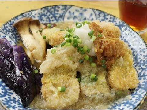 サクサクほろっ！ぶりフライのみぞれあん