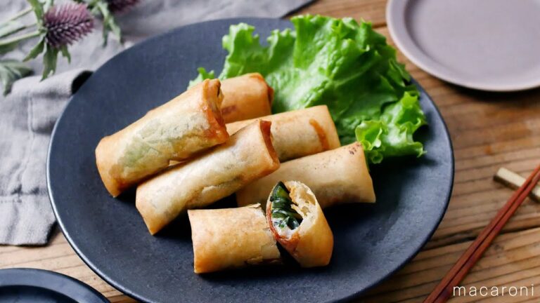 【韓国風もちもち甘辛春巻き】簡単おつまみ！もちもちパリパリ食感♪｜macaroni（マカロニ）