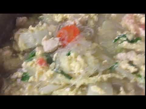 【オレのグルメ】　白菜と春雨のスープ