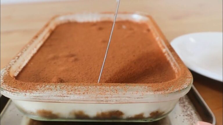 卵不使用！お手軽ティラミス［Eggless easy tiramisu］