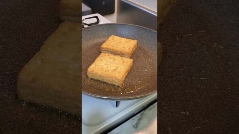 『厚揚げポン酢』で、さっぱり簡単おつまみ#shorts