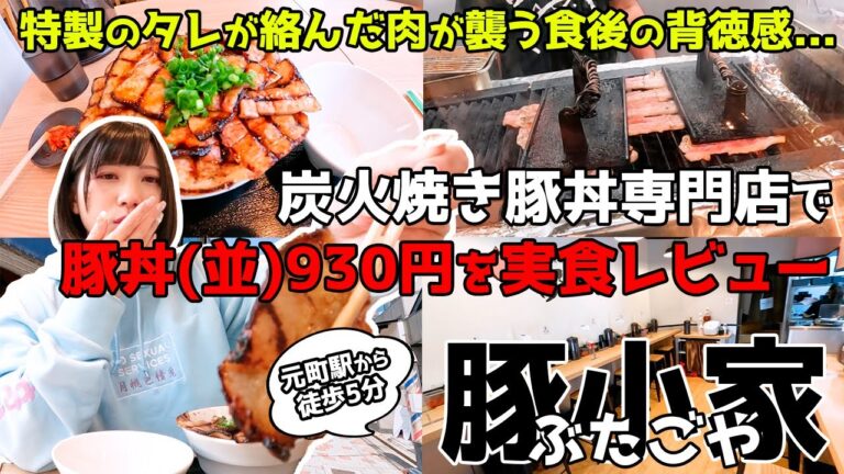 【神戸】やみつきになる美味しさ！『豚小家』の  ”背徳感" ある豚丼が飯テロだった【ロカプラ兵庫】