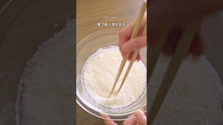 【冷めてもサクッと食感！】鶏むね肉とブロッコリーのフリット　#shorts