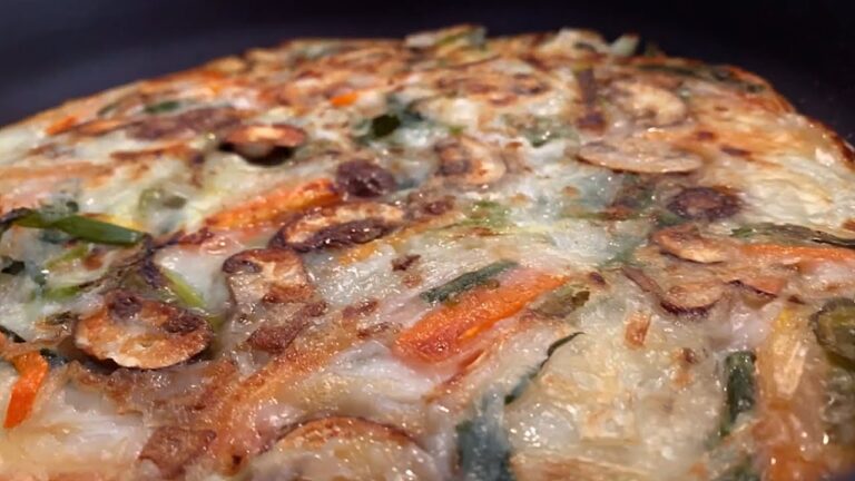 野菜チヂミ #05::冷蔵庫に残ってる野菜だけで作れます