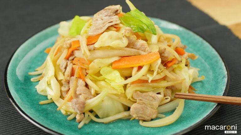 【基本のレシピ】シャキシャキおいしい！「基本の野菜炒め」の レシピ 作り方