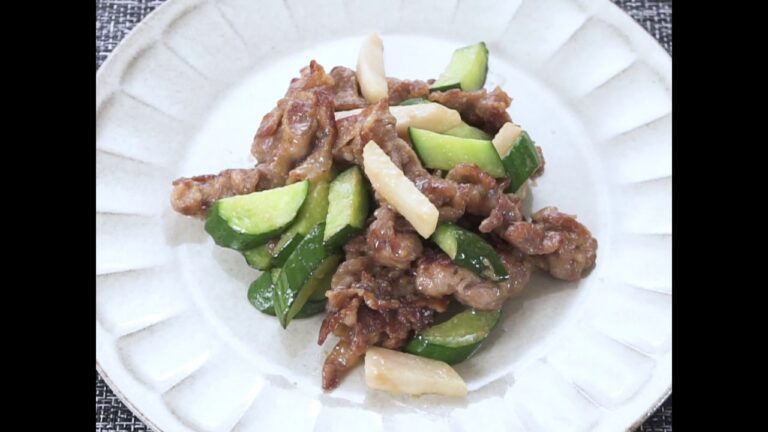 みずみずしいきゅうりの炒めもの 豚肉ときゅうりの生姜炒め ｜ moguna[モグナ]