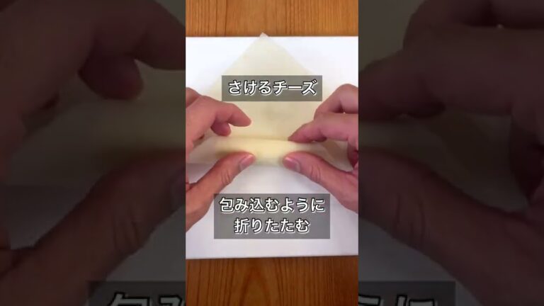 【春巻きの皮で超カンタンにチーズスティック】