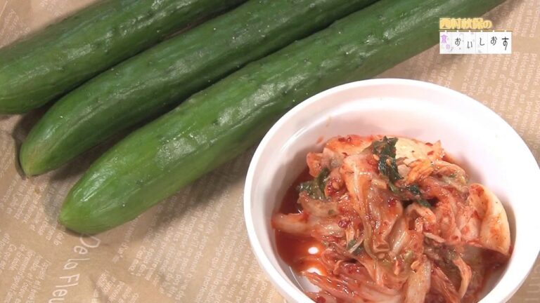 58きゅうりのキムチ炒め ・お料理動画 ・西村秋保