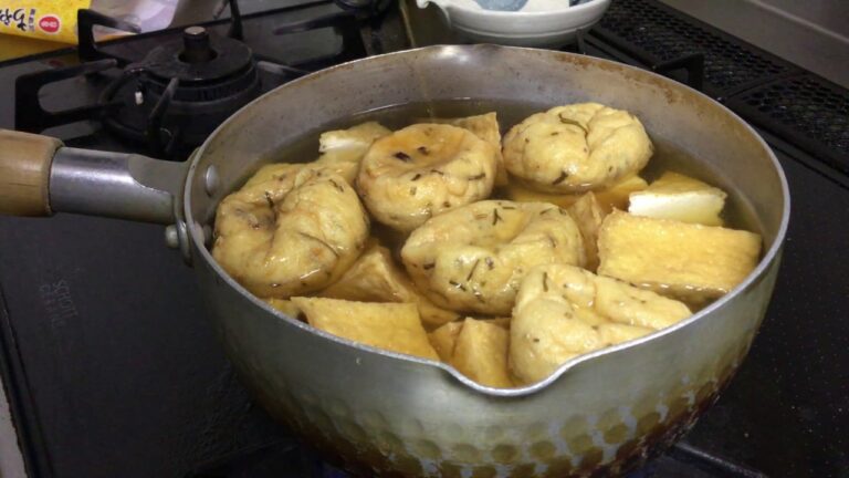 がんもどきと厚揚げの煮物　part１　調理工程　グダグダ料理教室第１１３弾